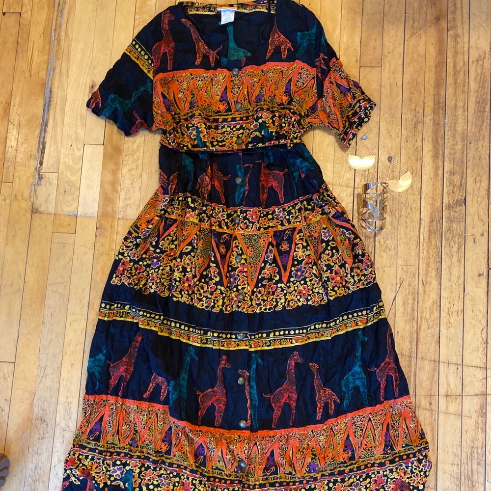 Printed dress